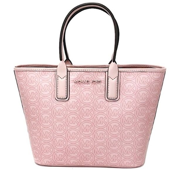 MICHAEL MICHAEL KORS Jodie Powder Blush Small Tote - Picture 1 of 12